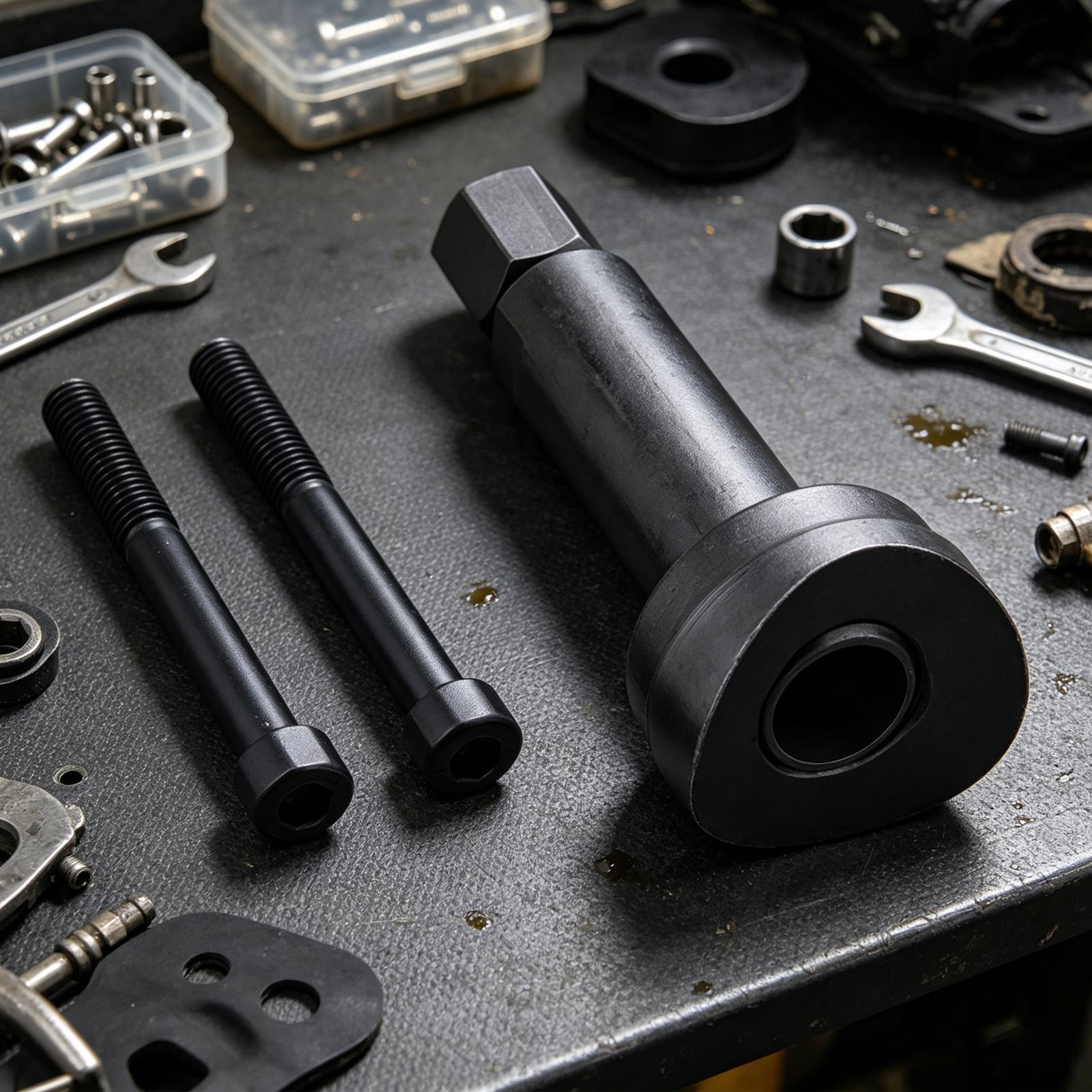 Automotive Tools - เครื่องมือดึงสลักลูกสูบแบบลิ่มสำหรับซ่อมแซมโลหะ อุปกรณ์ถอดสลักลูกสูบอเนกประสงค์สำหรับรถยนต์ รถบรรทุก และยานพาหนะ