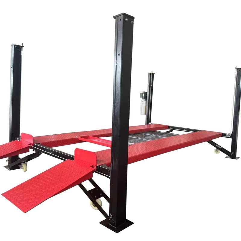 Car Lift - PrimeSelect โฟร์-มูฟเล-จอดรถ พร้อมลิฟต์ยกรถไฮดรอลิก 4 เสา