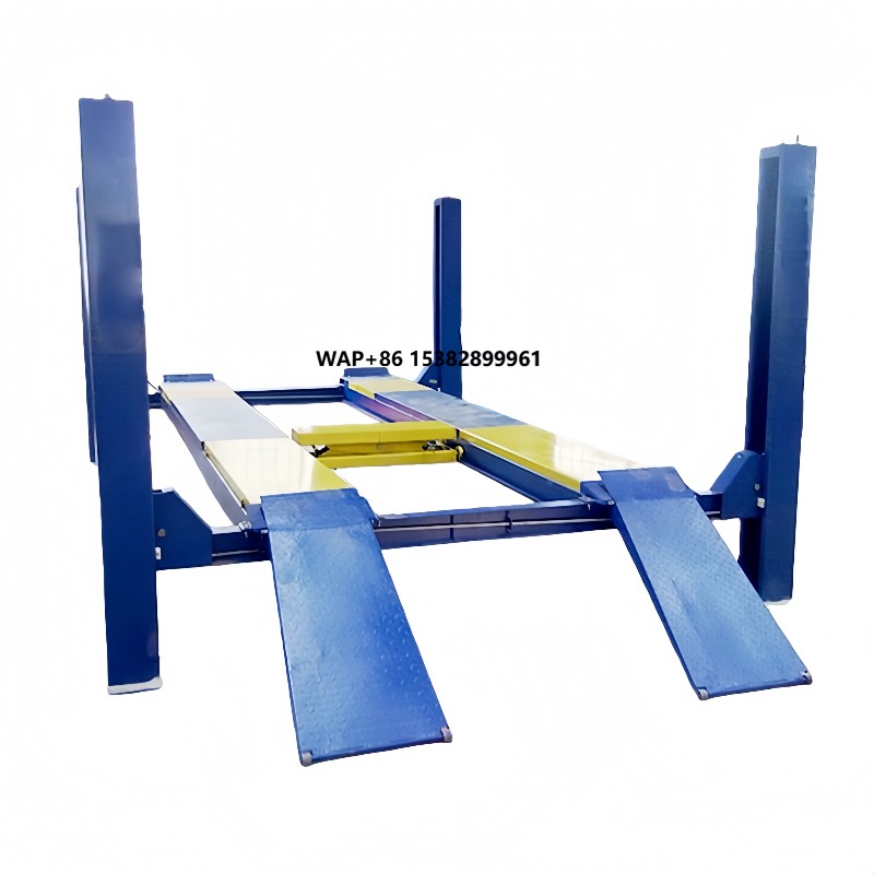 Car Lift - เครื่องตั้งศูนย์ถ่วงล้อรถยนต์ 3 มิติ พร้อมแท่นยกแบบ 4 เสา
