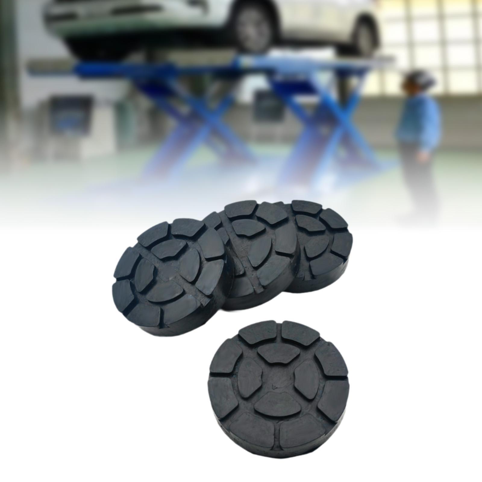 Car Jack - แผ่นรองแม่แรงยกรถ แผ่นรองแขนแม่แรงยาง แผ่นรองป้องกันรางโครงแม่แรง ชุดแผ่นรองแม่แรงสำหรับซ่อมรถยนต์