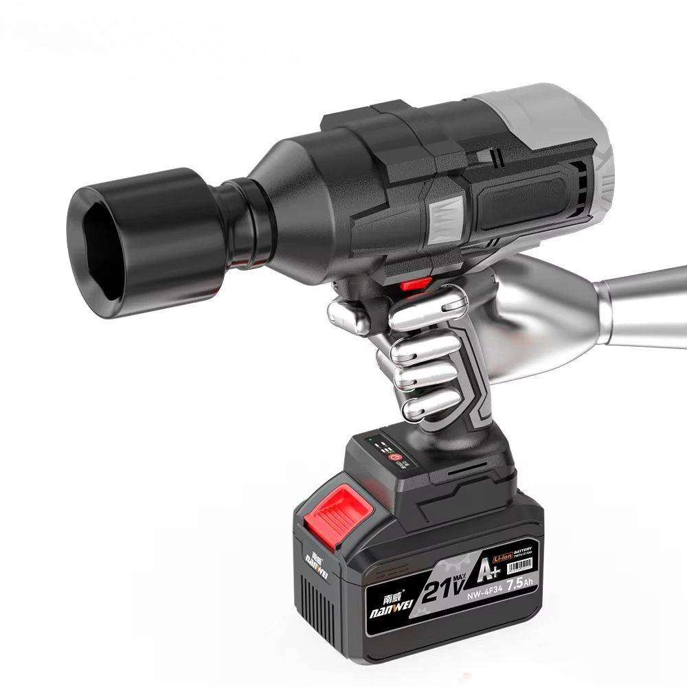 Torque Wrench - ประแจไฟฟ้าแรงบิดสูงเกรดอุตสาหกรรม 21V แบตเตอรี่ลิเธียม สำหรับซ่อมรถยนต์ครบวงจร