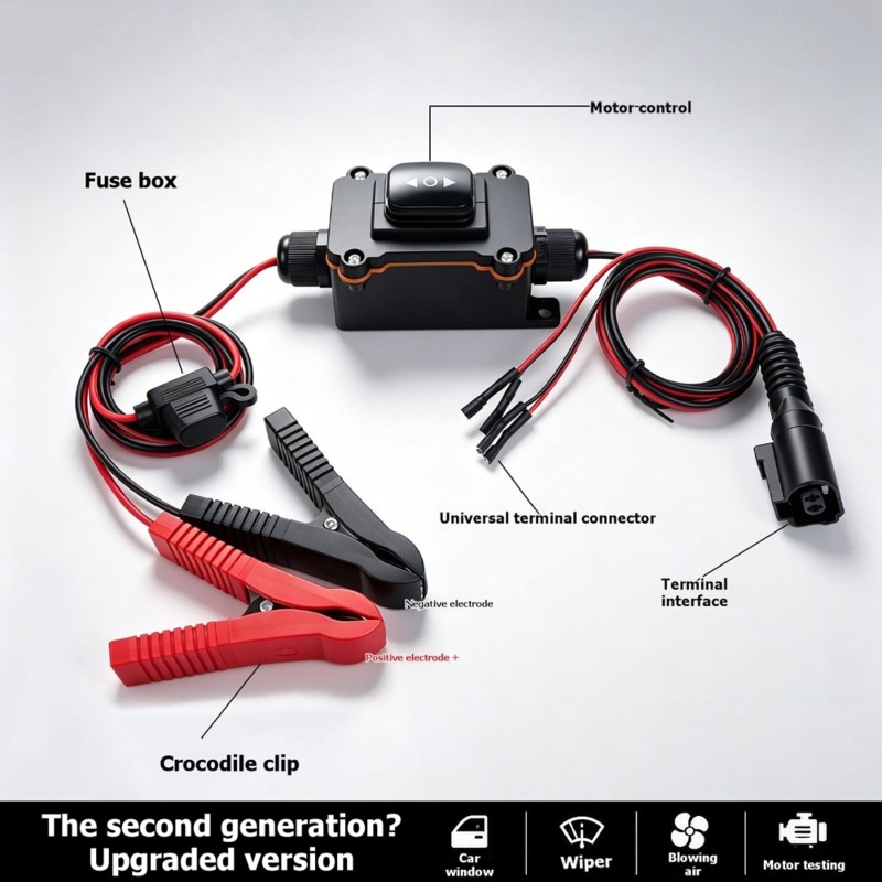 A33K-เครื่องทดสอบมอเตอร์ DC 12 - Car Diagnostic Tool บทวิจารณ์และราคา