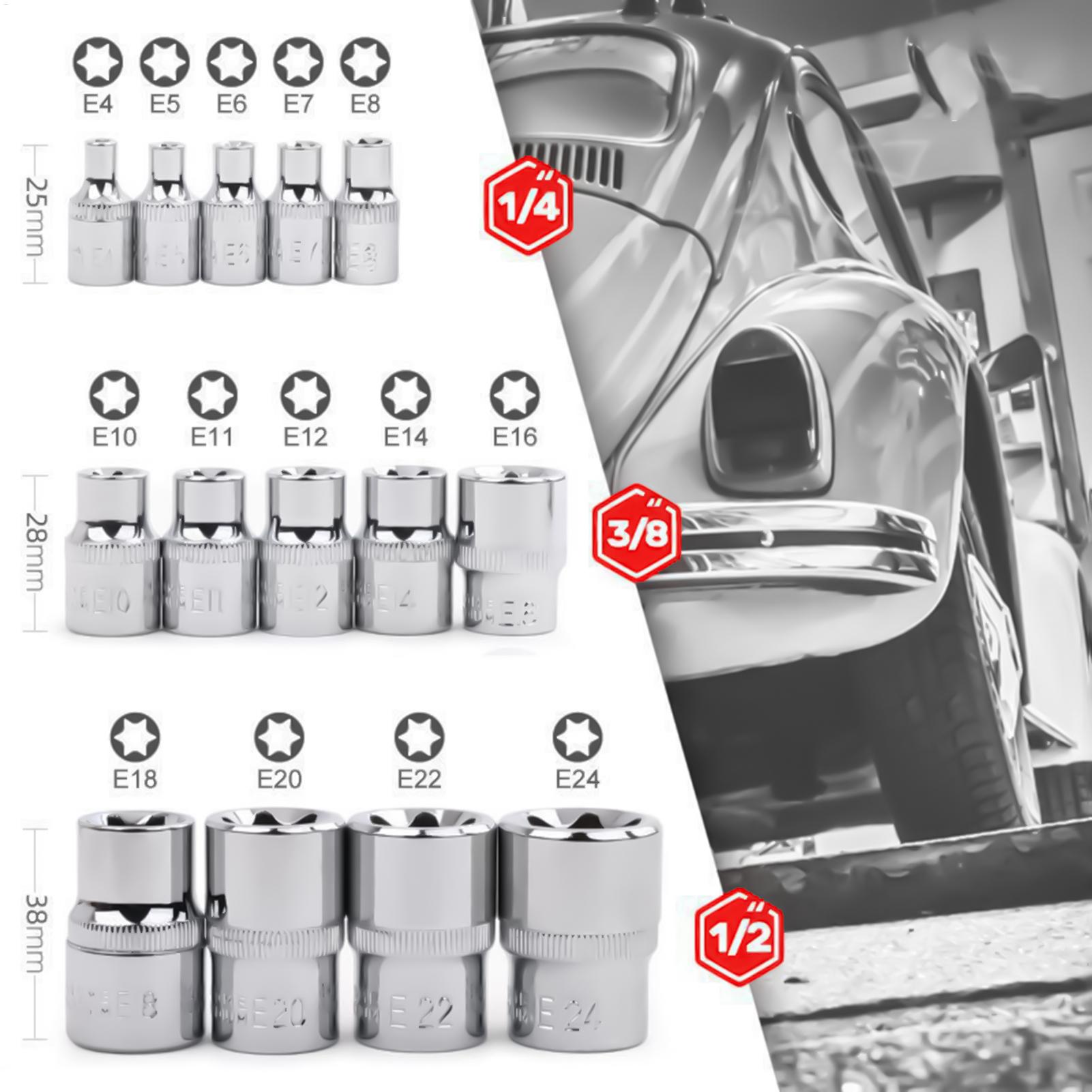 ชุดซ็อกเก็ตแบบพกพา ทนทาน ใช้งา - Socket Set บทวิจารณ์และราคา