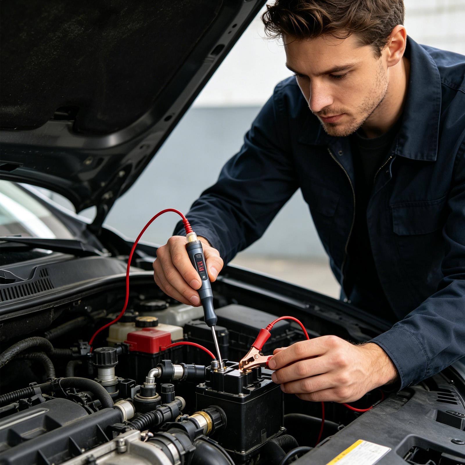 เครื่องทดสอบไฟรถยนต์ 0-45V LED - Car Diagnostic Tool บทวิจารณ์และราคา