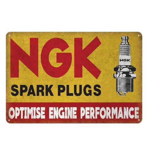 ป้ายสังกะสี NGK หัวเทียน ศิลปะ - Spark Plug บทวิจารณ์และราคา