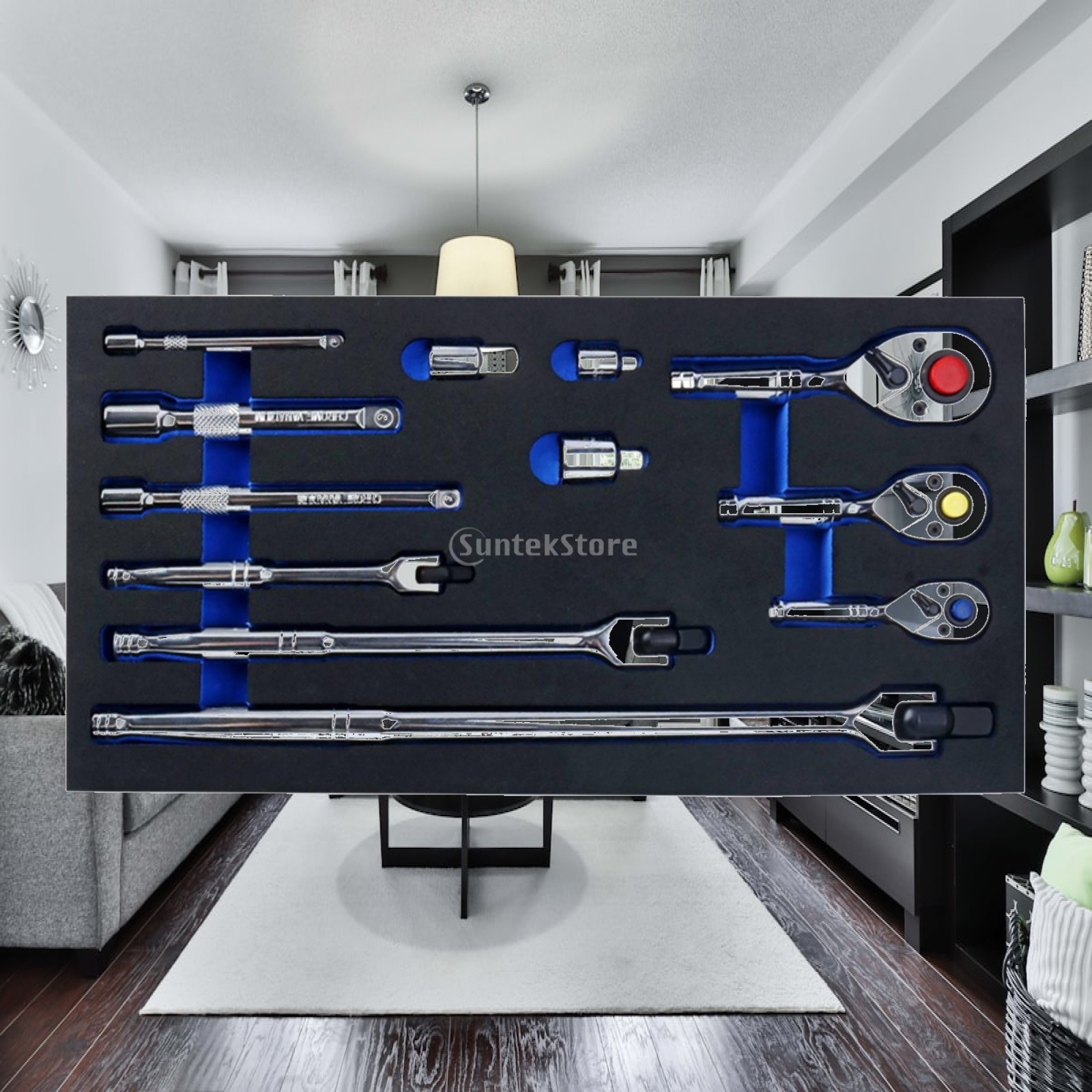 ชุดเครื่องมือประแจวงล้อ 12 ชิ้ - Socket Set บทวิจารณ์และราคา