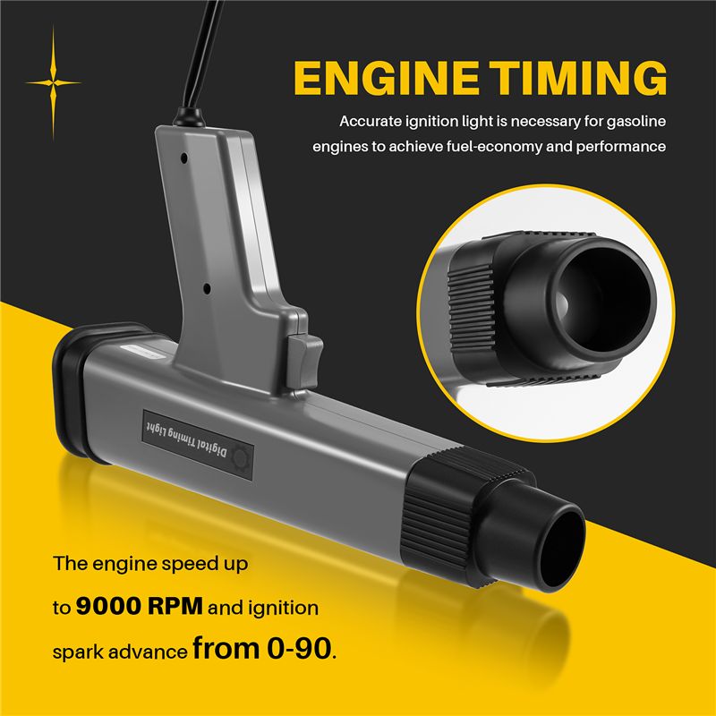 ไฟตั้งเวลาจุดระเบิดเครื่องยนต์ - Timing Light Gun บทวิจารณ์และราคา