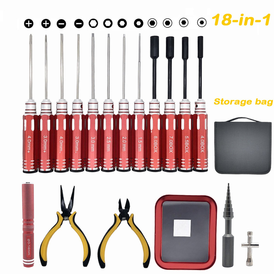 ชุดเครื่องมือ RC 18-in-1 ประกอ - Socket Set บทวิจารณ์และราคา