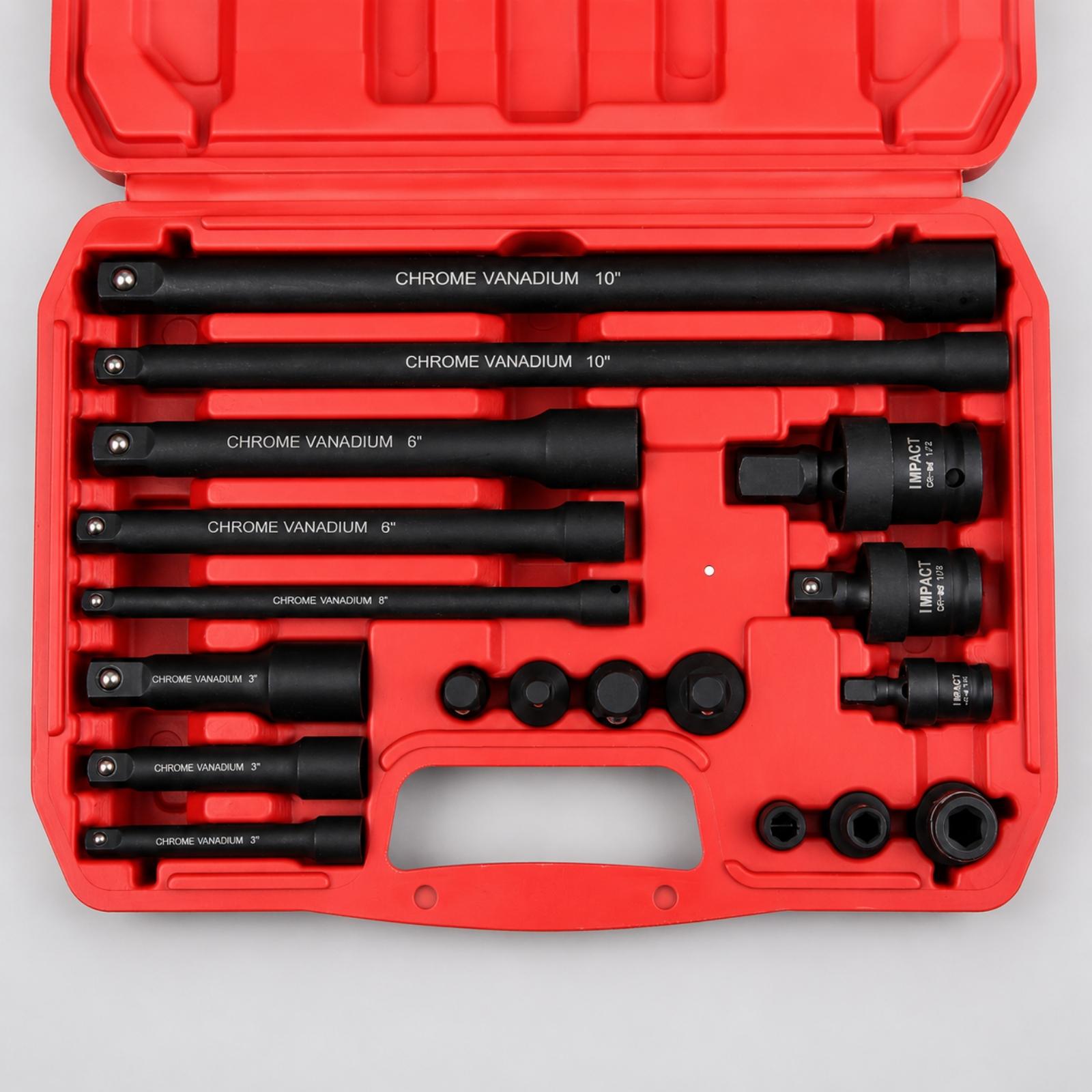 ชุดประแจกระแทก 18 ชิ้น พร้อมก้ - Automotive Tools บทวิจารณ์และราคา