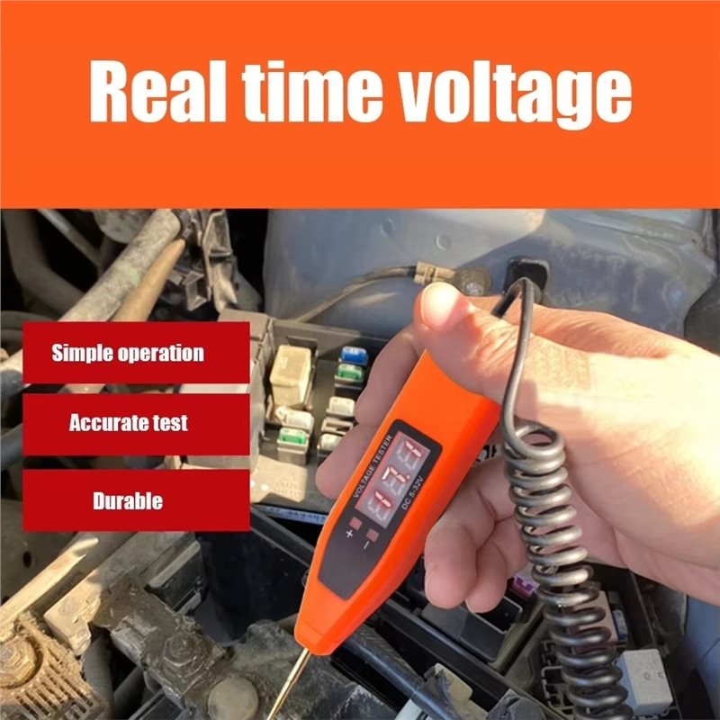 เครื่องทดสอบแรงดันไฟฟ้ารถยนต์  - Car Diagnostic Tool บทวิจารณ์และราคา
