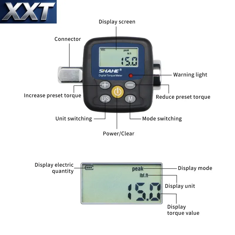 XXT Shahe ดิจิตอลทอร์คเวย์ช อะ - Torque Wrench บทวิจารณ์และราคา